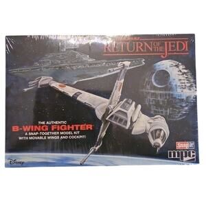 MPC Star Wars: Return of The Jedi B-Wing Fighter (Snap) 1:144 Scale Model Kit